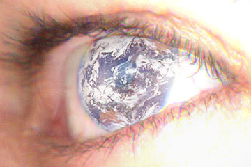 earth as eyeball